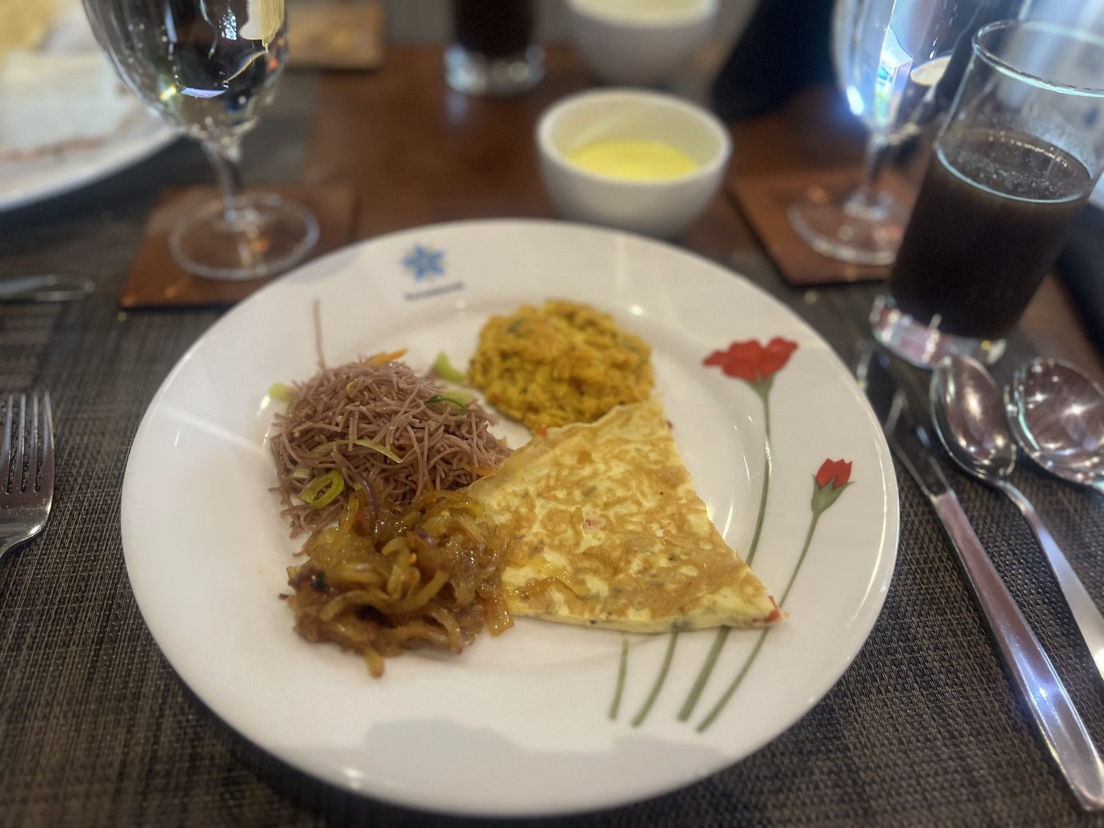 スリランカの朝食の一皿
