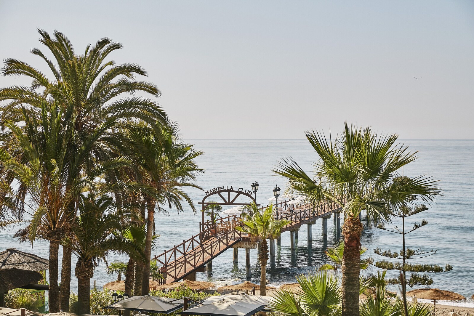 マルベーリャ クラブ ホテル:海に延びる桟橋
