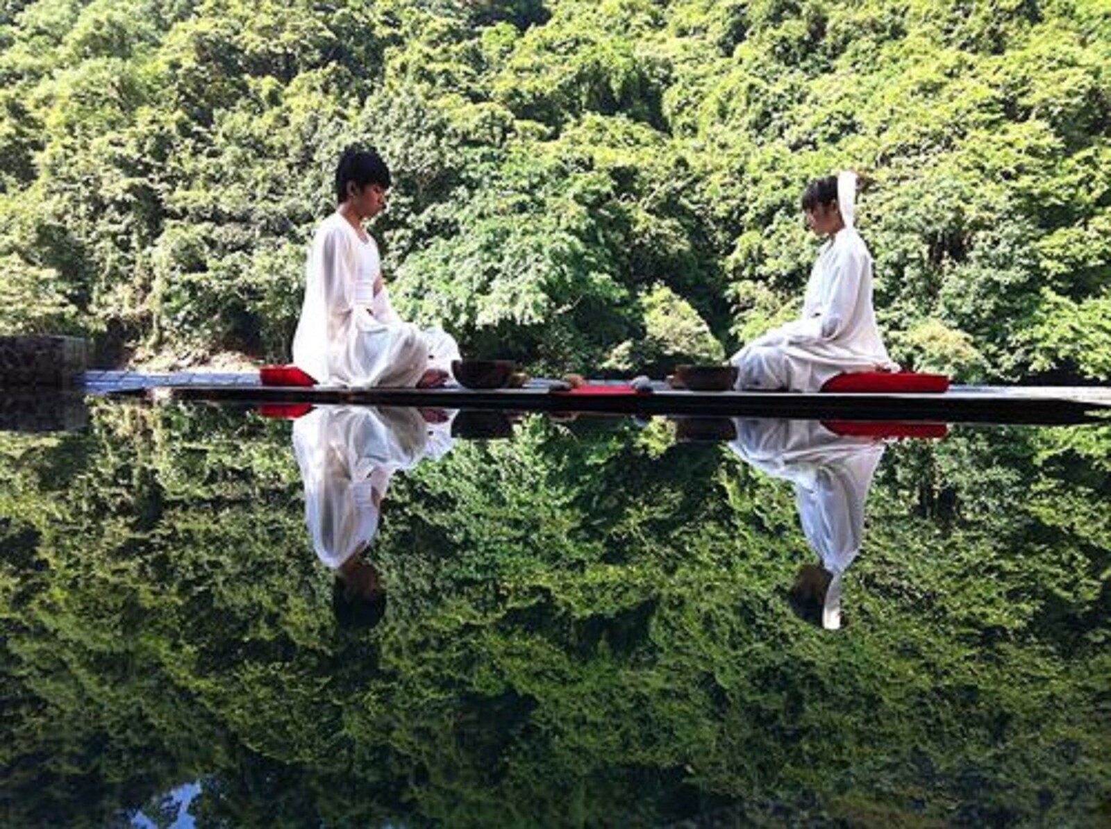 馥蘭朵烏來(ヴォランド ウーライ):渓谷の水辺